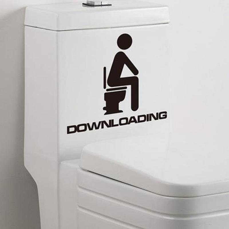 Funny Toilet Sticker