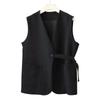 Ladies Spring Autumn Sleeveless Comfortable Vest Coat Women's Suit Vest Loose Casual Lady Waistcoat