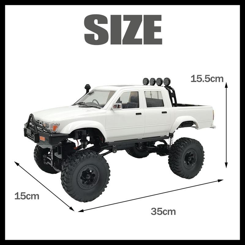 WPL C64-1 C14 RC Car 4WD 1/16 2.4G Off-Road Climbing Control Truck Pickup Remote Control Car Model Boy Kid Adult Toy Gift