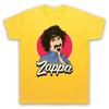 NOU Frank Zappa Iubitor de Muzică Tricou Bumbac Galben cu Mânecă Scurtă S5XL AG880 Tricou Unisex