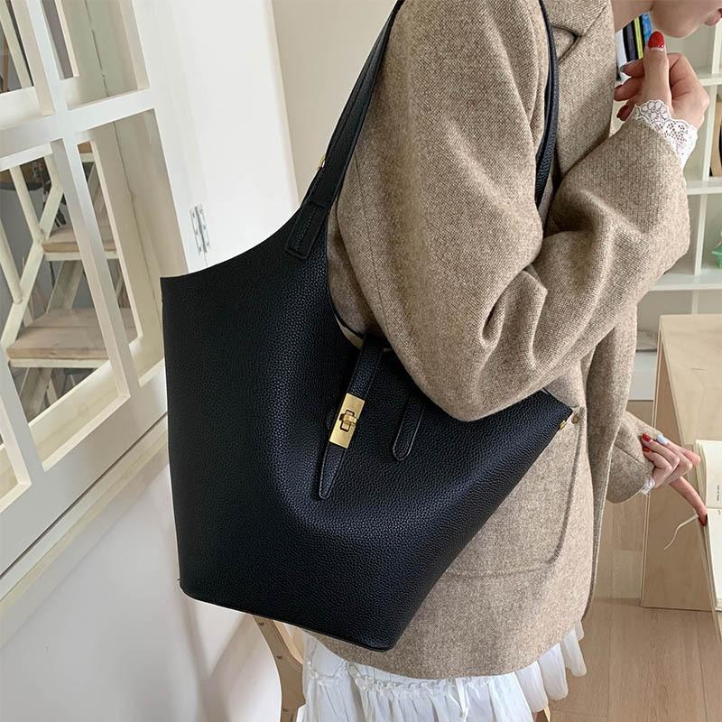 Maillard Bag Women's New Trendy Fashion Popular Shoulder Bag Large Capacity Tote Bag Autumn Commuter Bag