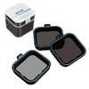 ND Schutzfilter(ND4 8 16)+ CPL Filter für Gopro Hero 5 Hero 6 Black Hero 7 Kamera Zubehör 3er Pack Filterset 1,59"x1,57"x0,31"