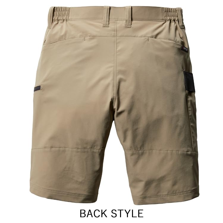 BURTLE Short Cargo Pants (Unisex) 9707 3L 23 Khaki