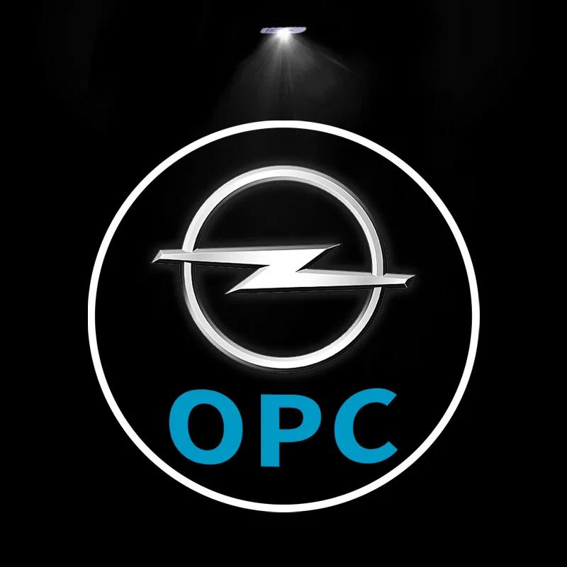 2pcs High-definition logo welcome light projection light for car doors For Opel Astra j Insignia Astra g Corsa Zafira b Mokka