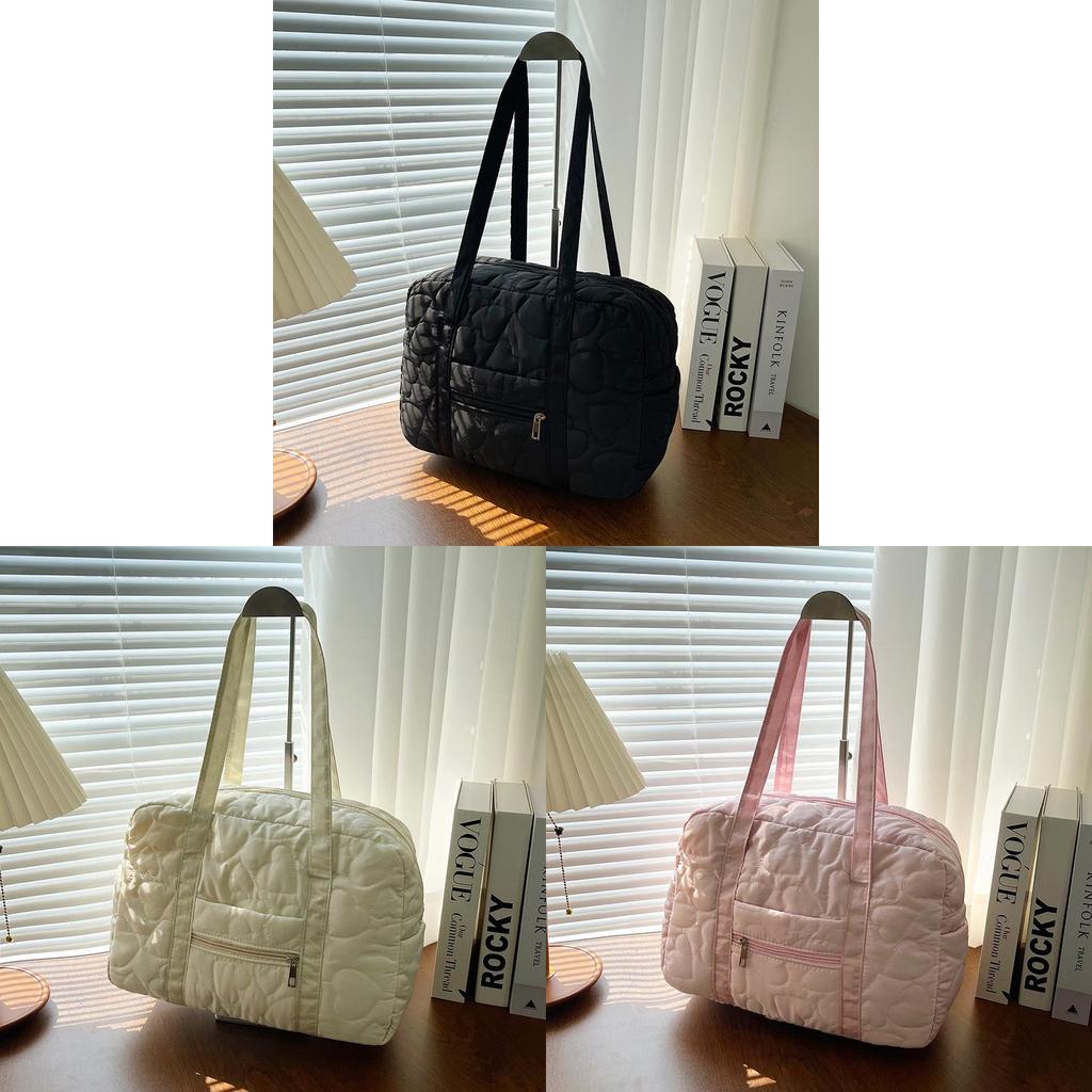 Street Style Nylon Bag For Women Large Capacity Crossbody Travel Purse With Zipper
