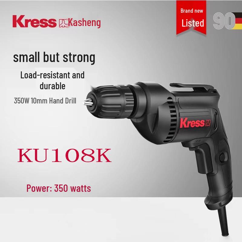 

Germany KASHENG KU110 High-Power Electric Pistol Grip Drill Screwdriver & Wrench for Household Use