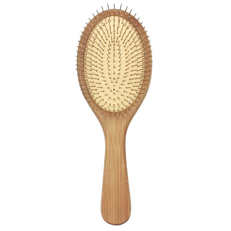 Foreign Trade Steel Pin Cushion Comb for Hair Care - Anti-Static, Fluffy, Nourishing Airbag Design.