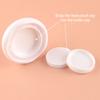 1Pcs 10Ml Portable Lip Gloss Empty Bottle Cute Mushroom Plastic Balm Container Jar Shaped Reusable Refillable Makeup Container