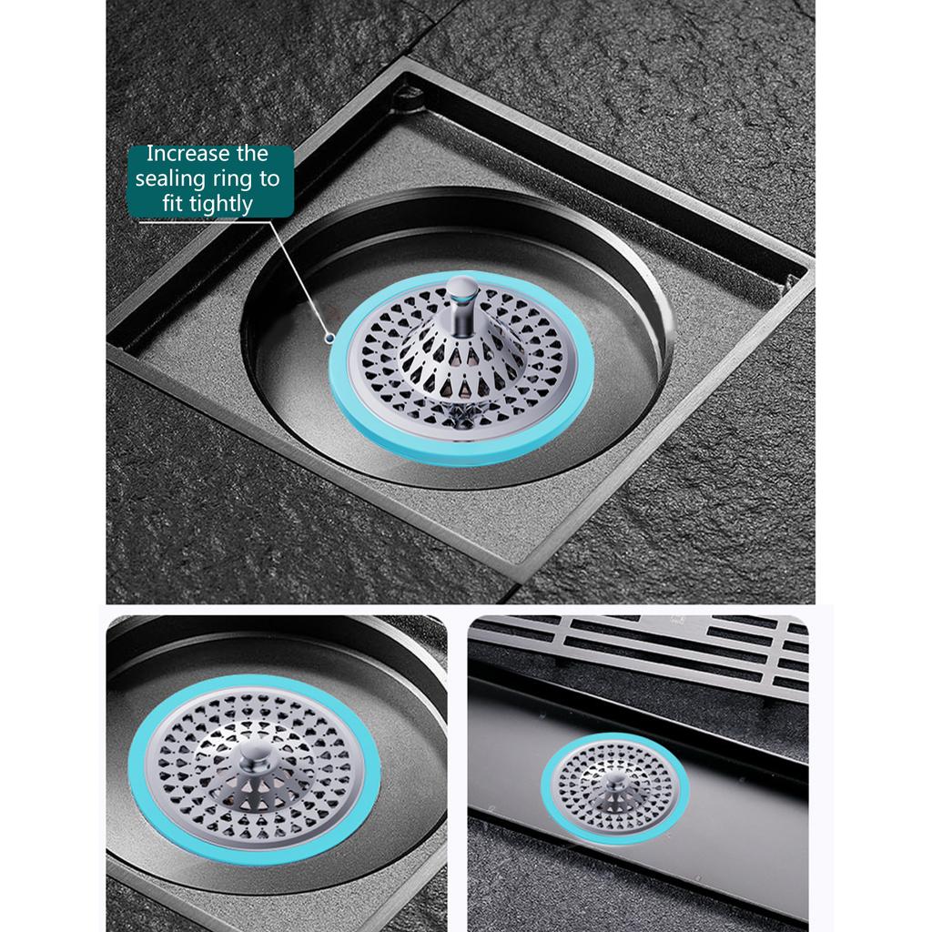 Universal Bathroom Floor Drain Shower Drainage Modern Bathroom Floor Drain Quick Drainage Anti Backflow Shower Trap