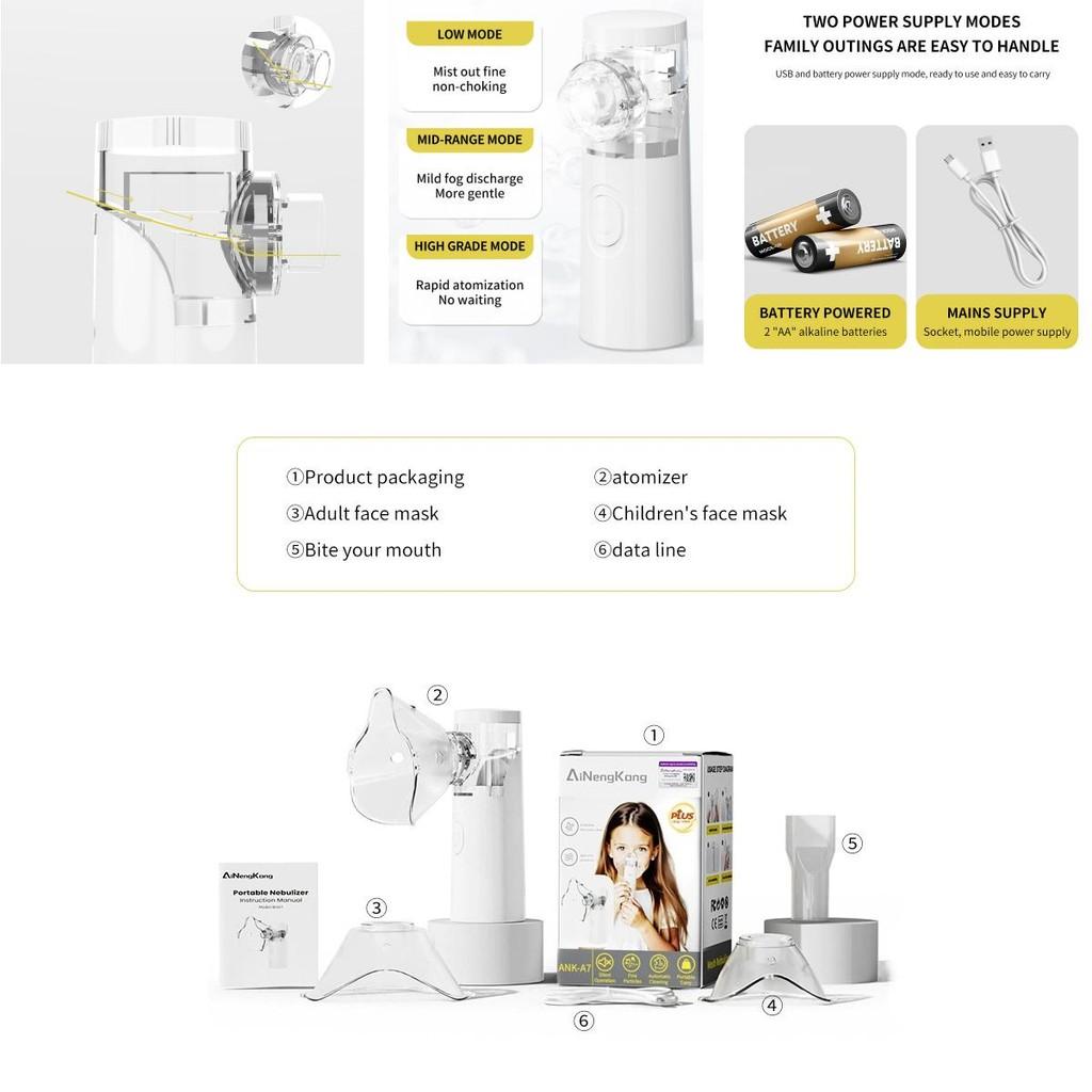 Medical Nano Ultrasonic Face Atomizer For Home Use Tool