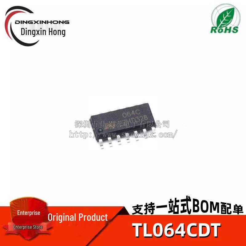 

TL064CDT SOP14 Quad JFET Input Op-Amp Chip