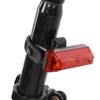 USB Charging Bicycle Taillight Cycling 5LED Light Safety Reflective Cycle Warning LampRed Light Red
