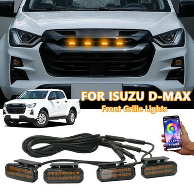 FOR ISUZU D-MAX LED Car Lights Front Grille LED Light Safety Warning Light Harness Car Accessories LED Signal Lamps