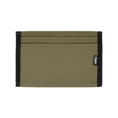 HIGHCAMP Kurashiki Canvas Sorting Simple Small Item Mask Bankbook Bankbook Solid Antibacterial and Antiviral Bag-in-Bag "Versatile Pocket" Storage,