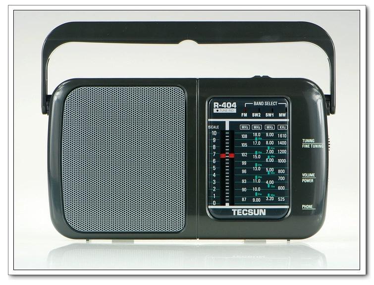 Tecsun R-404P High Sensitivity FM/AM Shortwave Radio for Seniors