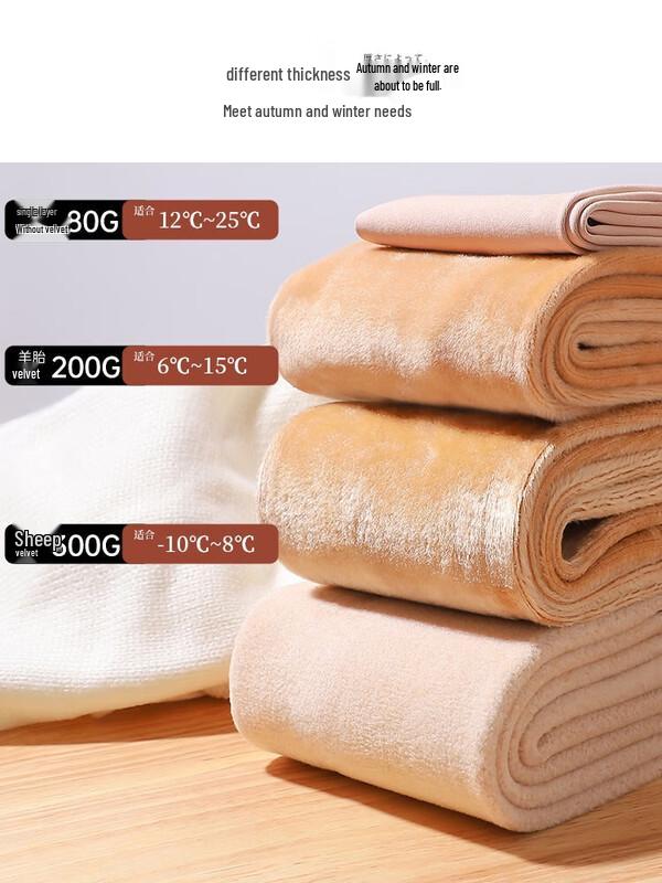 LangSha Women's Sheer Thermal Leggings