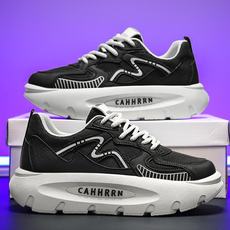 Mode CYYTL Herren Sneaker Freizeitschuhe Outdoor Tennis Wandern Mode Sport Laufen Luxus Atmungsaktiv Designer Plateau Sommer Slipper