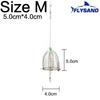 Stainless Steel Fishing Bait Cage Feeder Holder S/M/L Sizes Fishing Lure Accessory Durable Fishing Gear