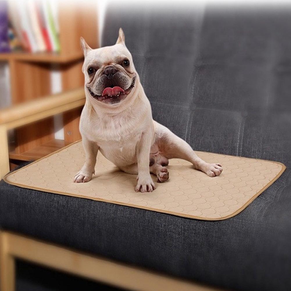 Anti Slip Pet Pee Pad Washable Pet Bed Urine Mat Absorbent Puppy Cat Training Diaper Mat Dog Pee Pad Blanket for Car Seat Cover