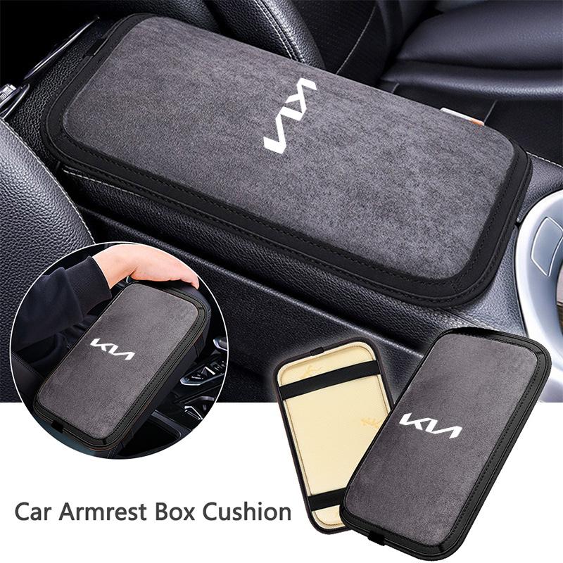 Car Armrest Pad Armrest Console Cover Cushion Support Case For Kia KN Rio Picanto Sportage GT Morning Ceed ProCeed Stonic Optima
