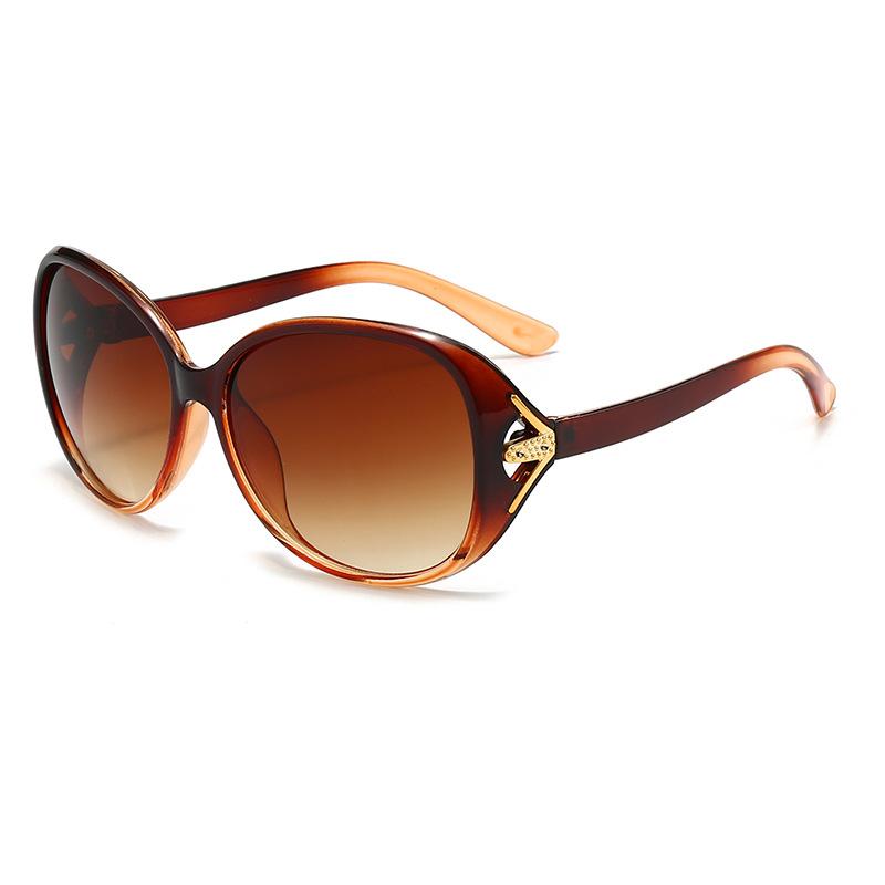 Sunglasses Women Running Rivers And Lakes Big Frame Thin Versatile Sunglasses Uv Protection Sunshade Retro Classic