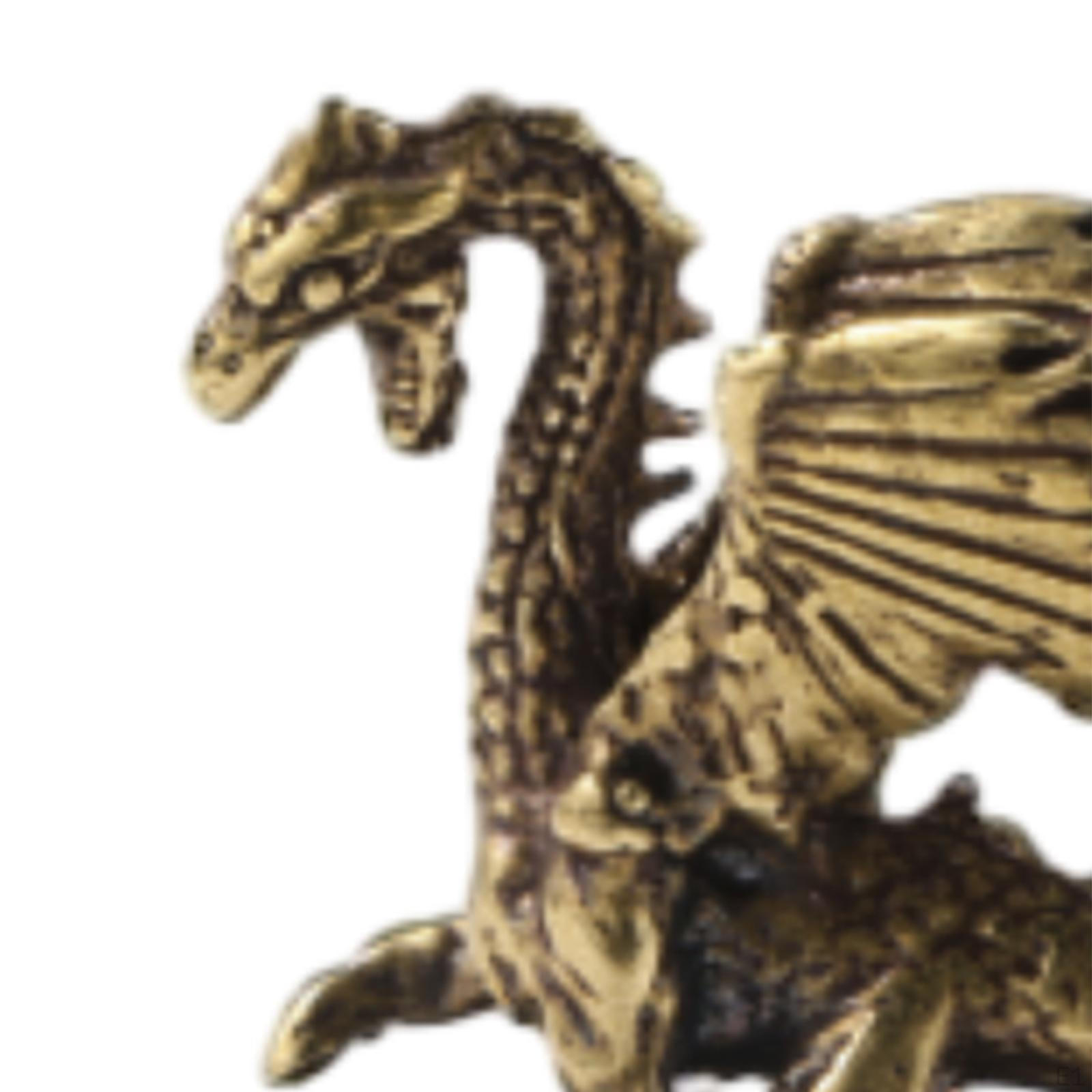 Латунный орнамент птерозавра дракона — фото 2