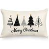 1PC Christmas Themed Printed Pillows Double-sided Printed Square Pillowcases For Home Decoration Christmas Living Room Sofas