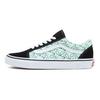 Vans Old Skool Classic Low-Top Casual Skate Shoes Unisex Sneakers Black Green VN0A5JMIN4T