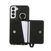For Samsung Galaxy S22 & S22 Plus Case PU Leather Wallet Bag Grip Strap Holder Shoulder Long Crossbody Lanyard Ring Clasp Cove