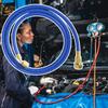 Universal HVAC Service Hose With 3 Color Option HVAC Charging Hose Tube Kit Hose Low Loss Fittings 1M Long