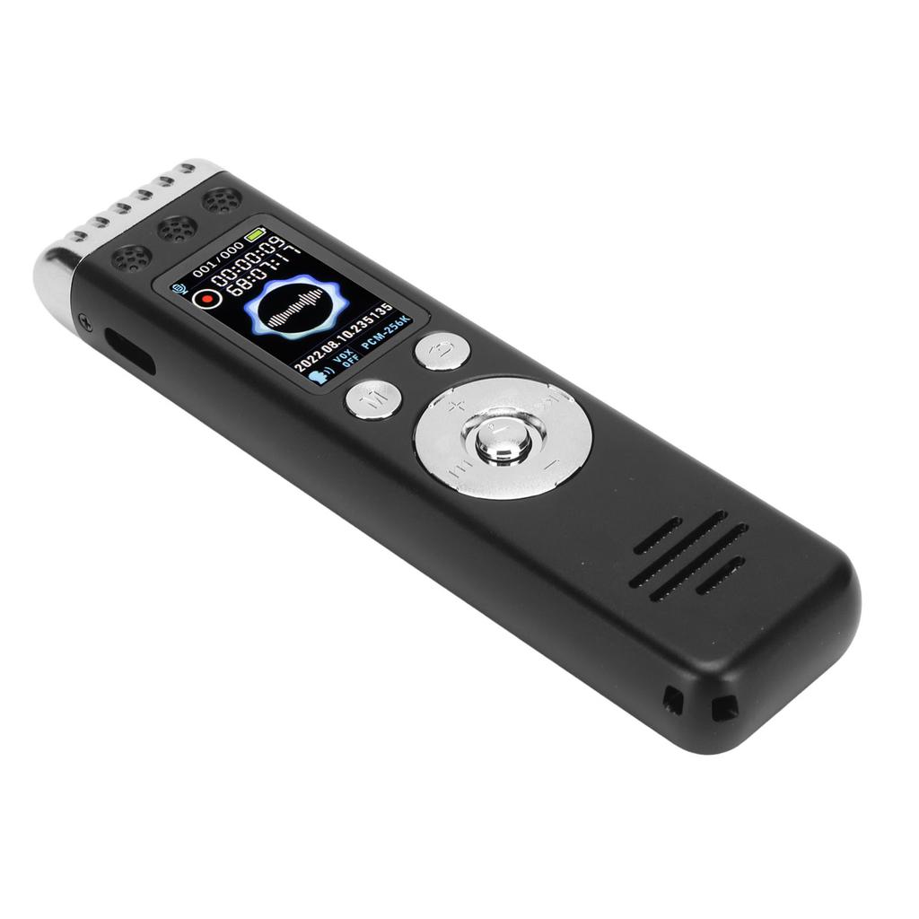Digital Voice Recorder AI Intelligent HD Noise Reduction Voice Activated Recorder with Dual