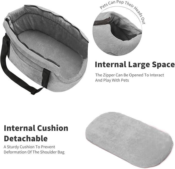 Foldable Breathable Pet Backpack for Cats & Dogs - Single/Double Shoulder & Crossbody Options