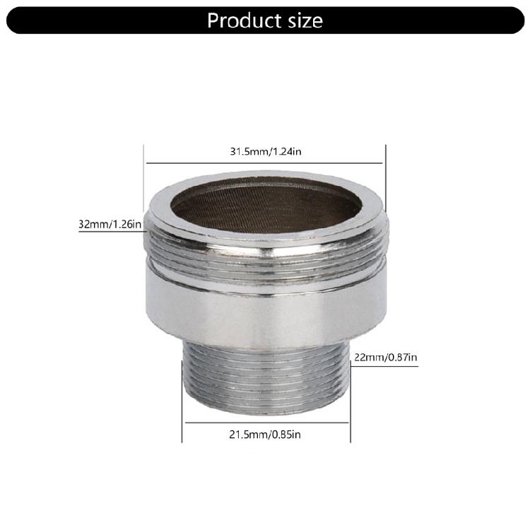 20 Pieces Tap Adapter Set Multipurpose Water Tap Connectors Thread Adapter for Kitchen Faucets and Garden Hose Use