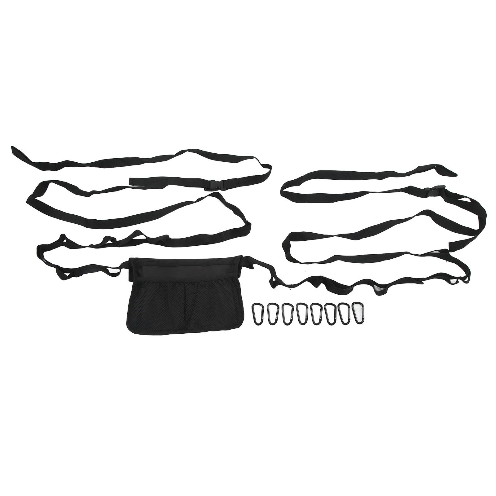 

Уличная палатка, кемпинговая бельевая веревка, водонепроницаемый портативный кемпинговый шнур с 8 карабинами для рыбалки