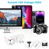 Xiaomi 3pcs EU To US Japan Canada Travel Plug European Italy Switzerland Brazil Socket Adapter USA JP Travel Adapter Power Converter