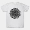 Black And White OrnaUnisextal Unisexdala Art Design T Shirt vintage Washed Breathable Comfortable Top For Everyday Wear fashion