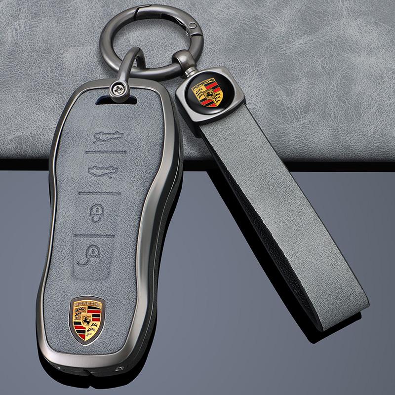 Porsche Panamera Carman Macan Bobst Cayenne 911 970 981 991 996 92A 2017 İçin Araba Anahtar Kılıfı Kılıf Koruyucu Kabuk Otomatik Aksesuarlar