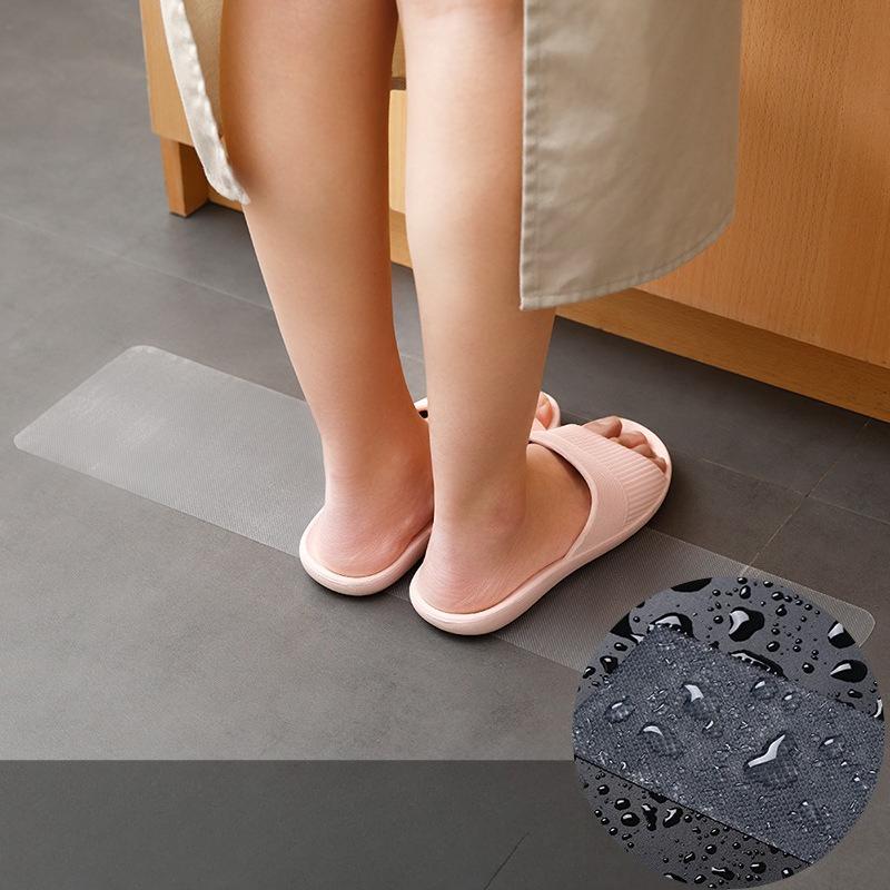 Bathroom Anti Slip Stickers Self Adhesive Floor Anti Slip Strips Rubber Strips Wear Resistant Anti Slip Tape