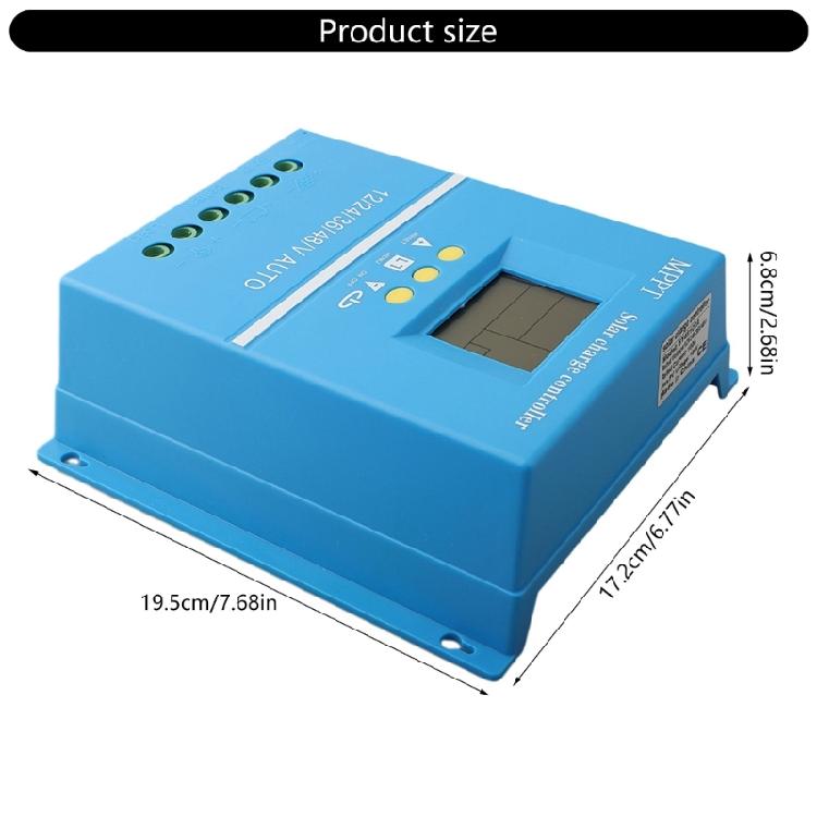 MPPT Solar-Laderegler mit LCD-Anzeige 100/80/150/200A Automatischer Solar-Lade-Batterie-Regler für Elektronisches Gerät