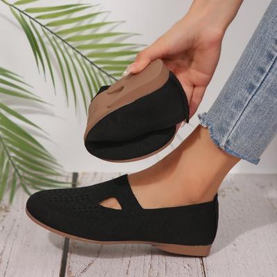 Fashion New Women Mesh Light Breathable Slip On Casual Shoes New Woman Solid Color Versatile Low Help Flat Sneakers Female Zapatos Mujer