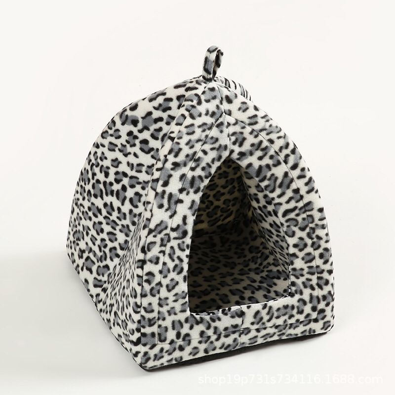 1pc Animal Theme Cat Bed Tent Soft Cat Nest, Suitable for Indoor, Movable and Convenient Pet Nest