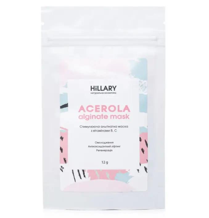 

Стимулююча альгінатна маска з вітамінами В, C Acerola Hillary 12 г