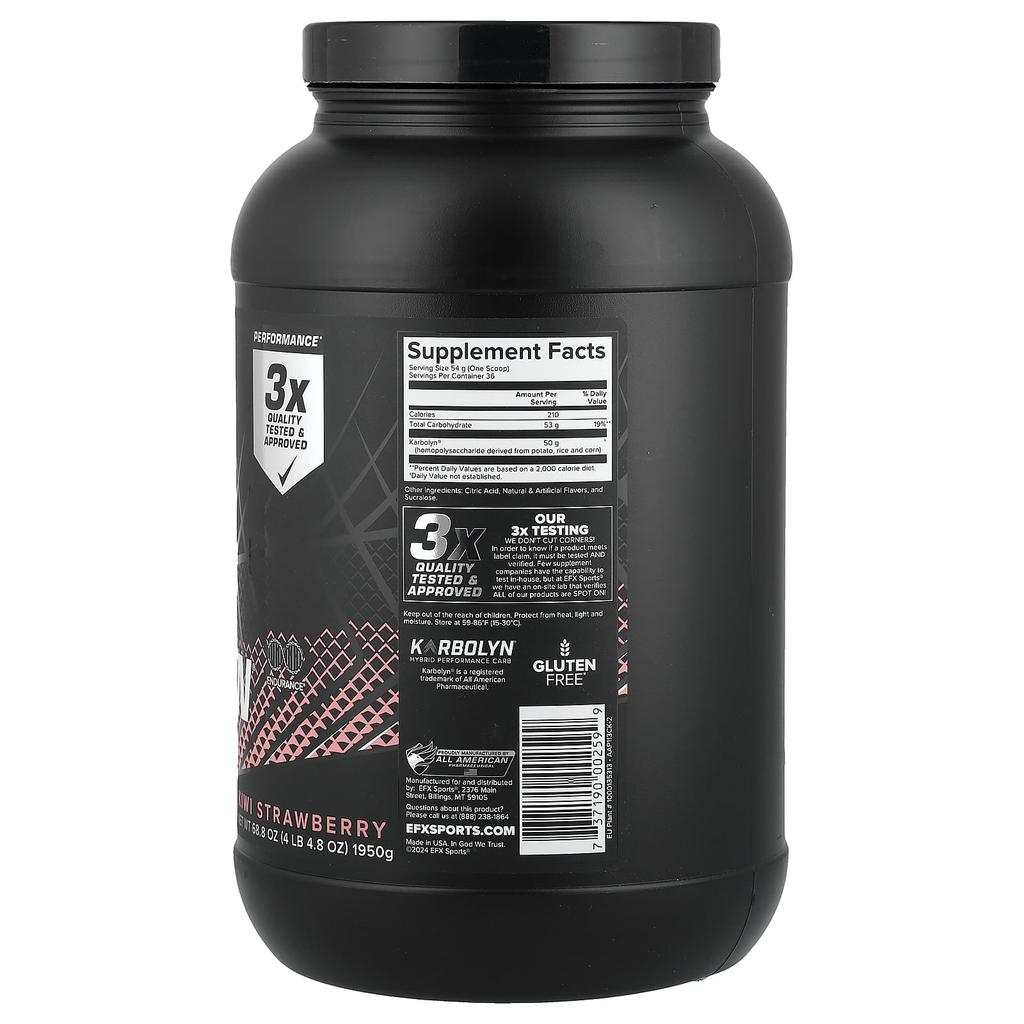 Karbolyn Fuel, Strawberry Kiwi, 68.8 Oz (1950 G)