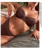 Popular Russia Satin Lingerie: Slim-Fit Anti-Sag Bra Set for Enhanced Shape