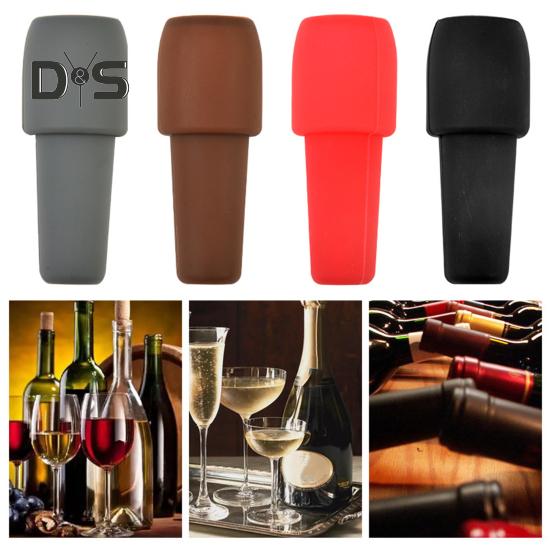 Dop pentru sticle de vin din silicon Dop reutilizabil pentru sigiliu pentru vin Sampanie Bere Vin Pluta Accesorii pentru vin pentru pastrarea aromei