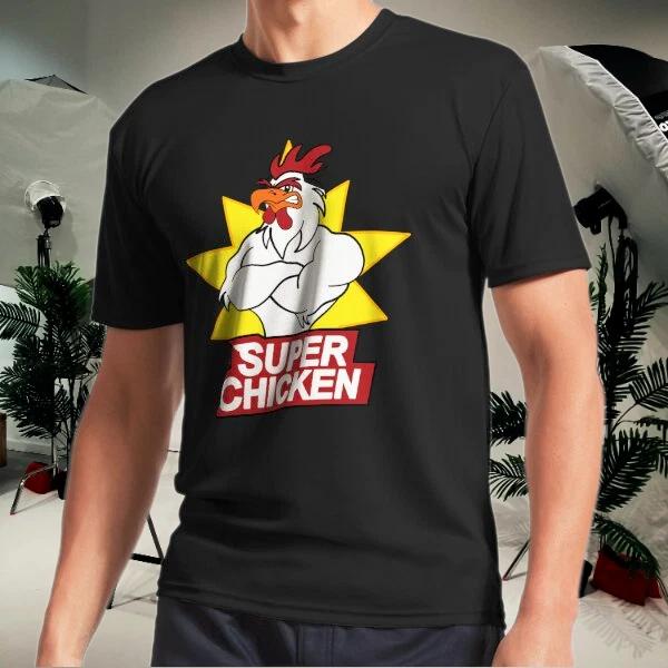 Men s and Women s T-shirts Super Chicken XXL