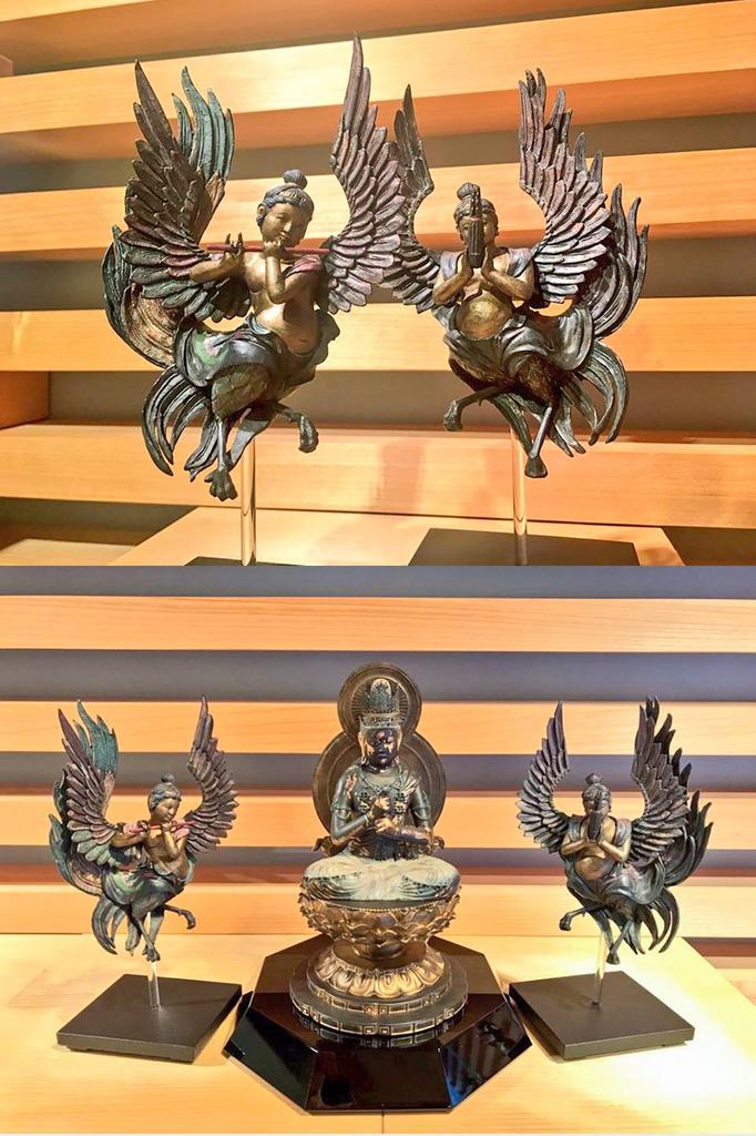 isumu MORITA TanaCOCORO Karyobinga Sho Buddhist Statue Figure National Treasure Tc3528 [Palm]