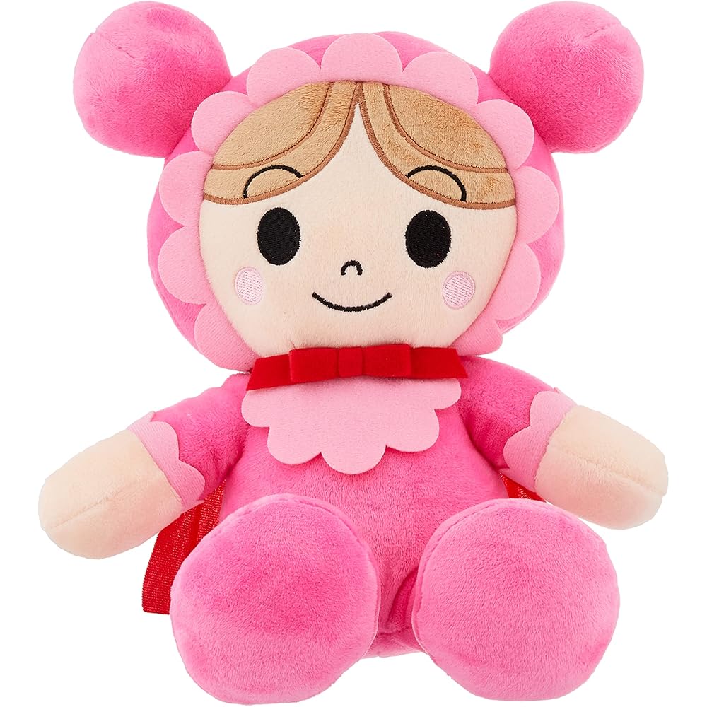SEGA FAVE Anpanman Fuwarin Smile Plush Toy M Size Red Baby Character