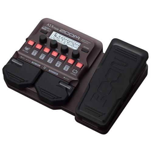

ZOOM A1X FOUR Multi-Effects Processor with Pedals, A1 Series, Compatible with a Wide Range of Acoustic Instruments, Including Saxophone, Trumpet, Viol