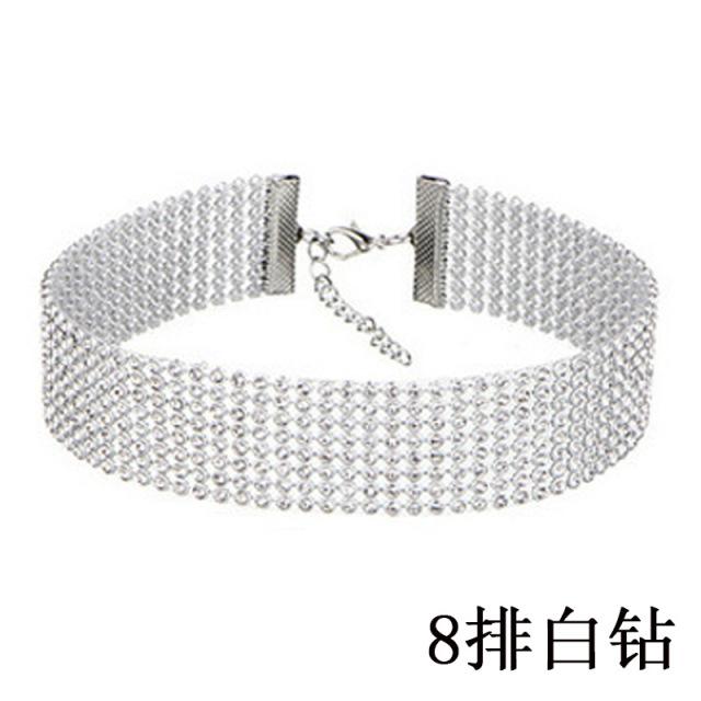 Classic Crystal Charm Pendent Short Necklace For Women Collar Clavicle Chain Romantic Valentine 'S Day Jewelry Gift Choker Dz465